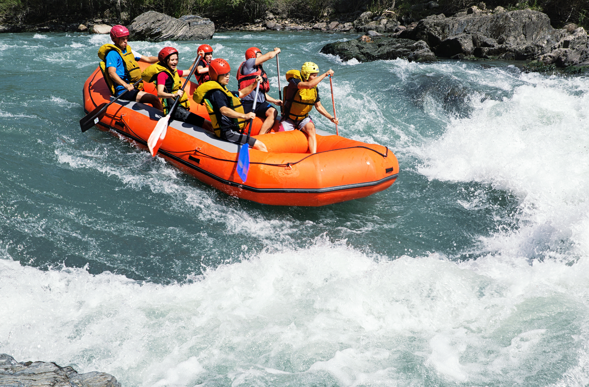 Deluje, kakor da tudi mene čaka rafting v bližnji prihodnosti