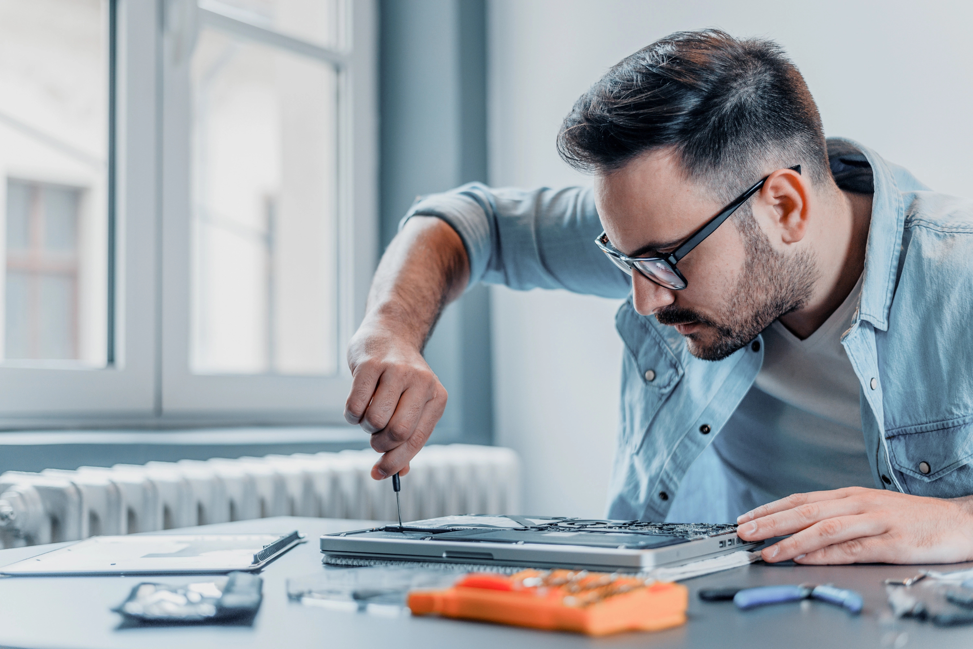 Servis računalnikov mi je pomagal v ključnem trenutku